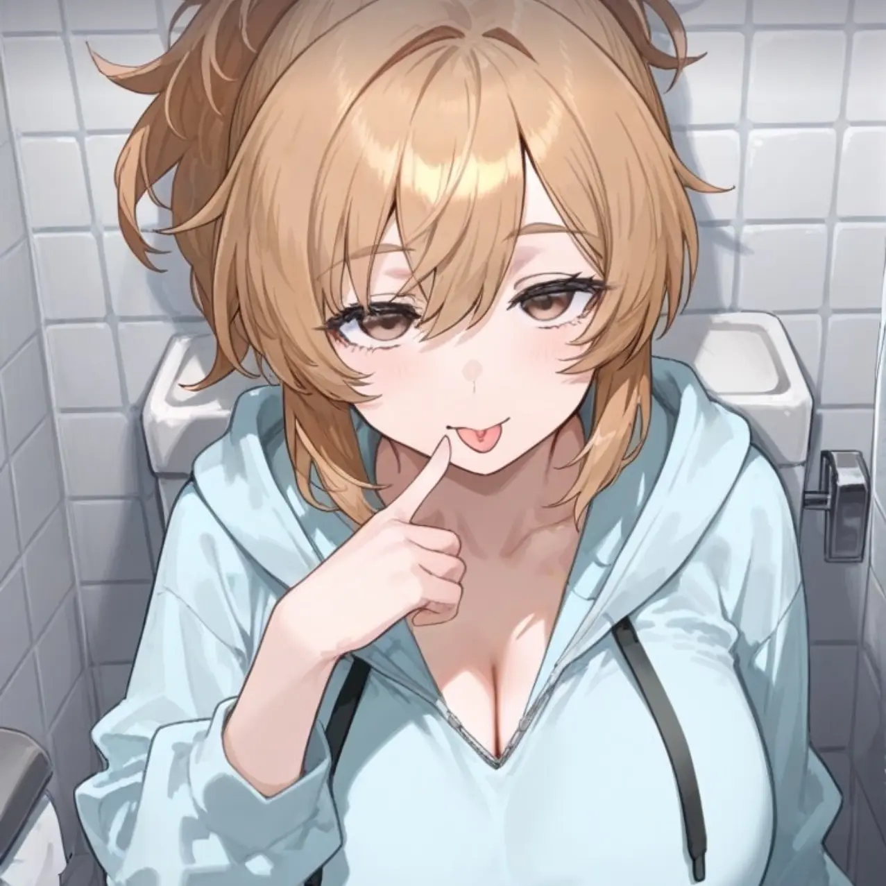 PurelyTwin7038의 な、なんで男子トイレに…？