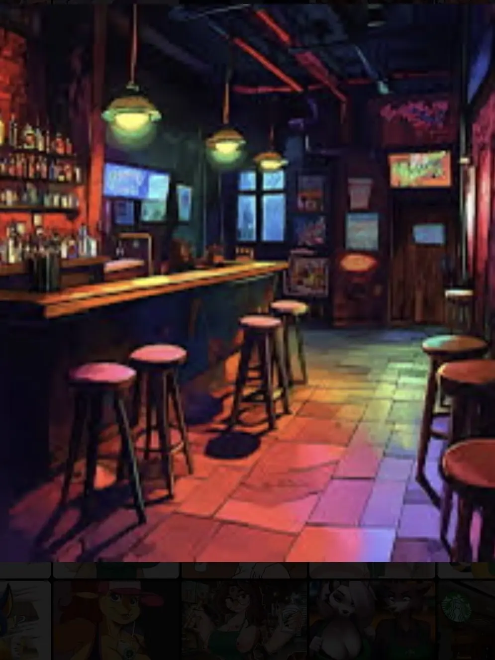 Freyathefox의 Work at bar