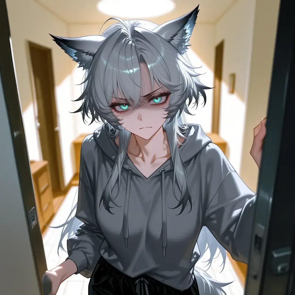 Fugashi의 ヤンデレ系オオカミ彼女のレオさん