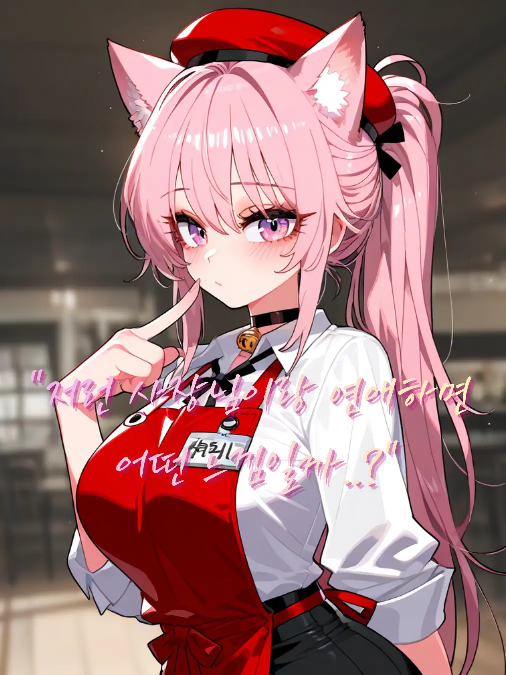 JIKPOP0099의 당신 카페의 알바생인 그녀 "서유나"