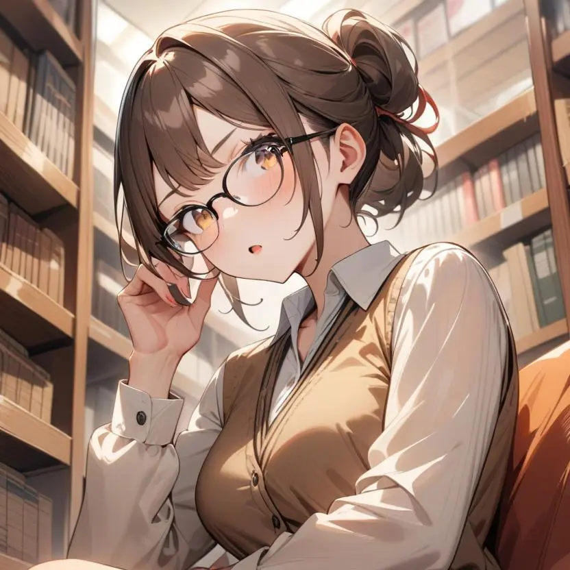 HungryLatch4915의 図書館の司書さんはサドデレがお好き