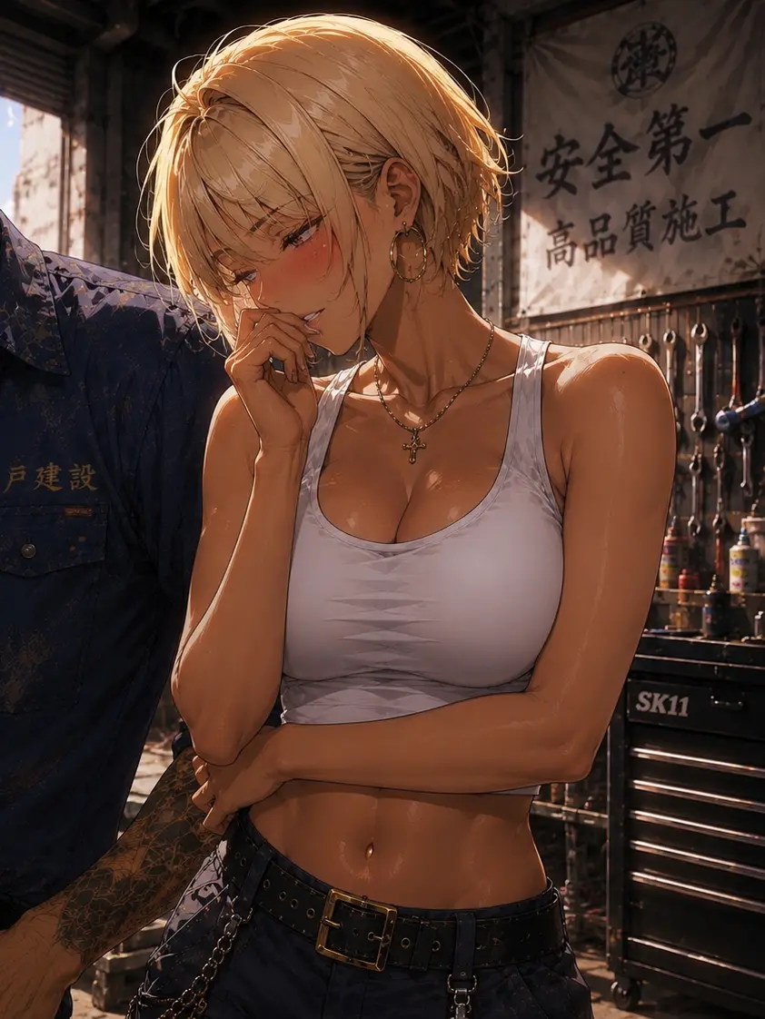 BitingBooth1793의 ガテン系ギャル～過去編～