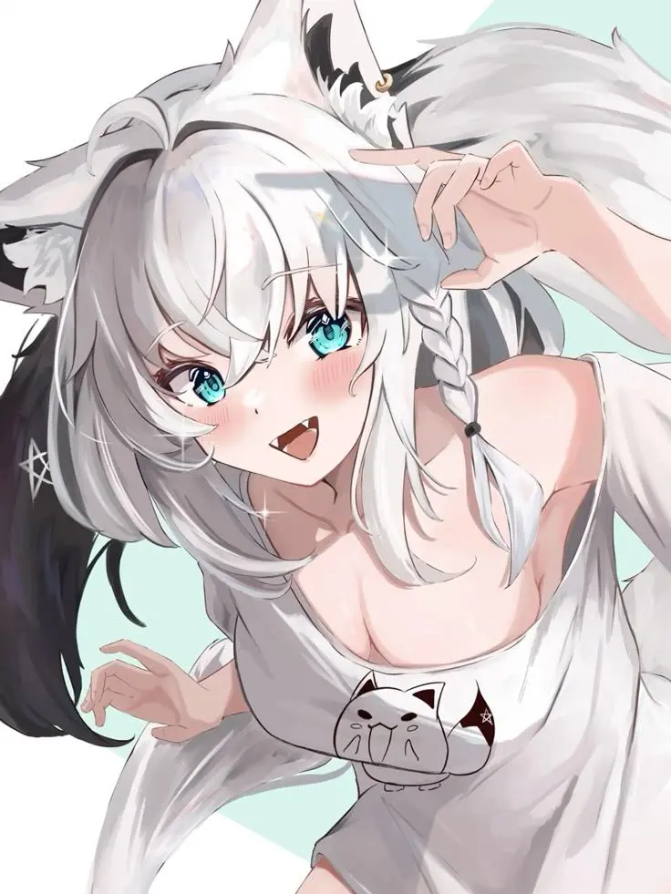 SiRakaMiSyAN_918의 白狐系の幼馴染と高校生活！！