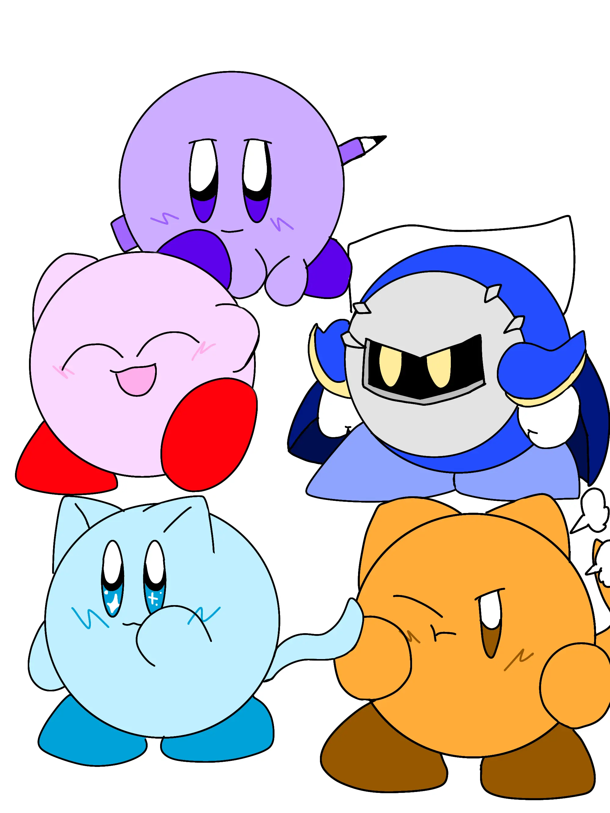 Li_yul의 별의커비 한곳에 모여라!