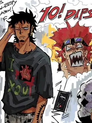 Yoamofrijoles의 Trafalgar Law and Eustass Kidd