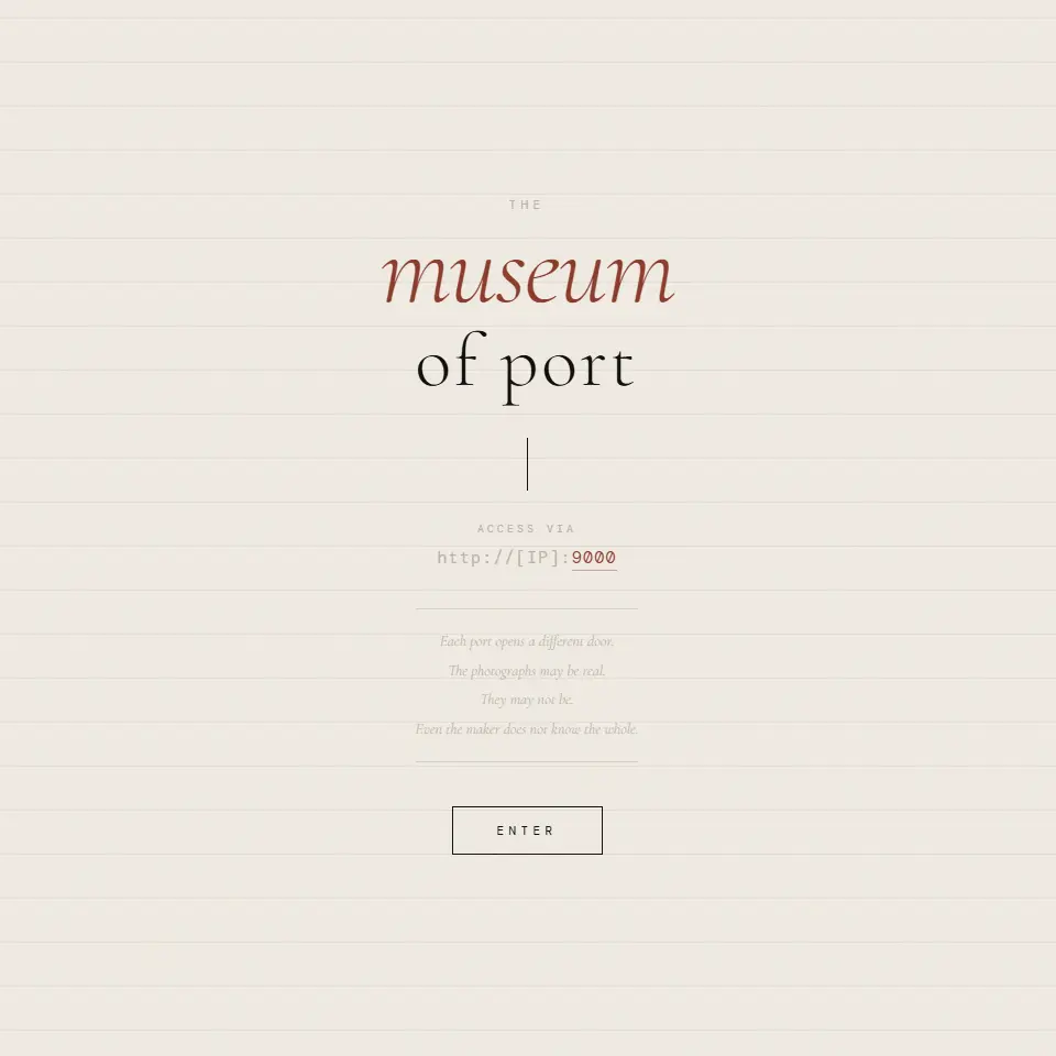 soup1023DEV의 THE museum of port