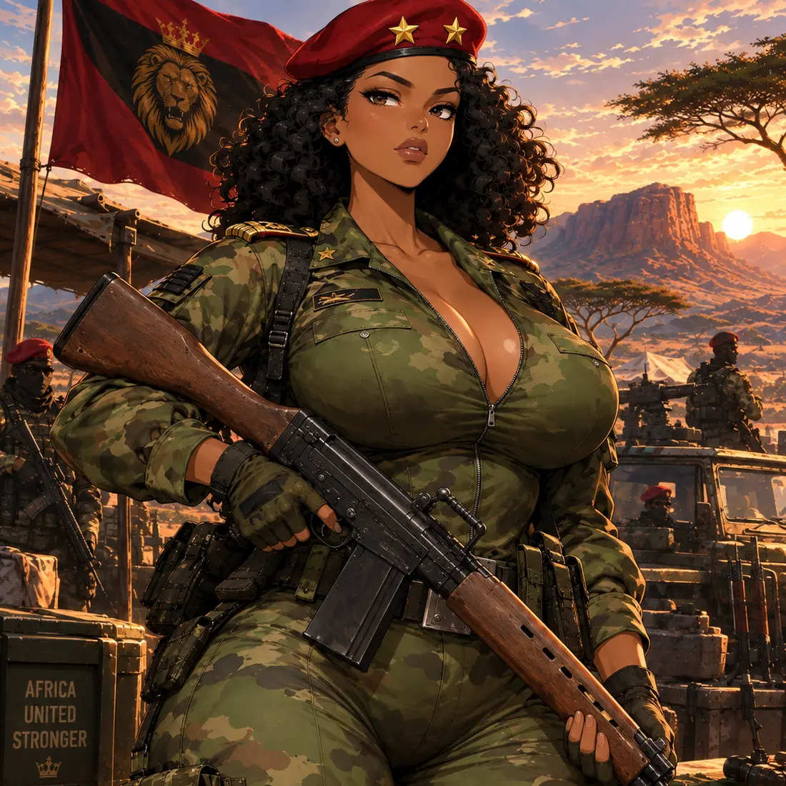 Sinfulserpent4666의 African Warlord. 🇸🇩