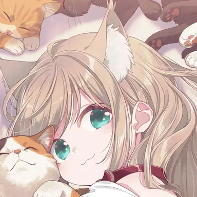 Profile image of 猫耳と尻尾が生えた