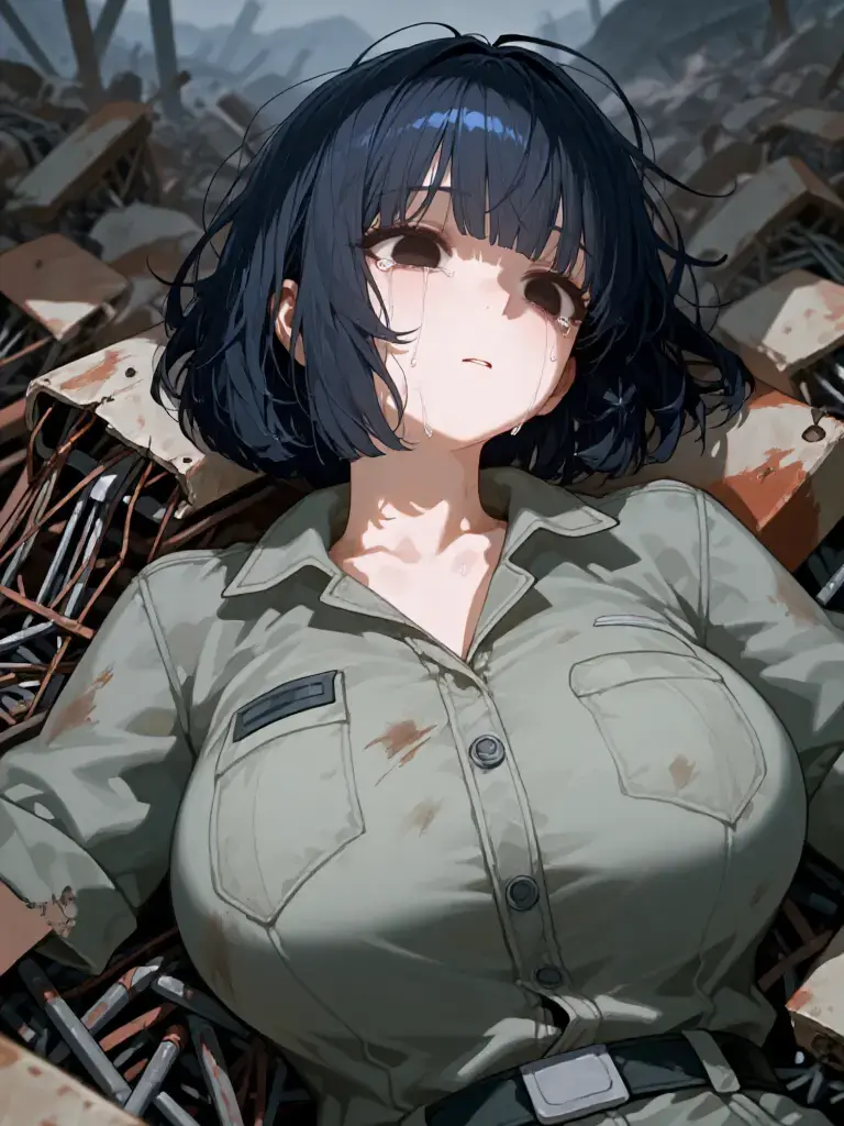 NE2T_2의 廃棄された作業用アンドロイド