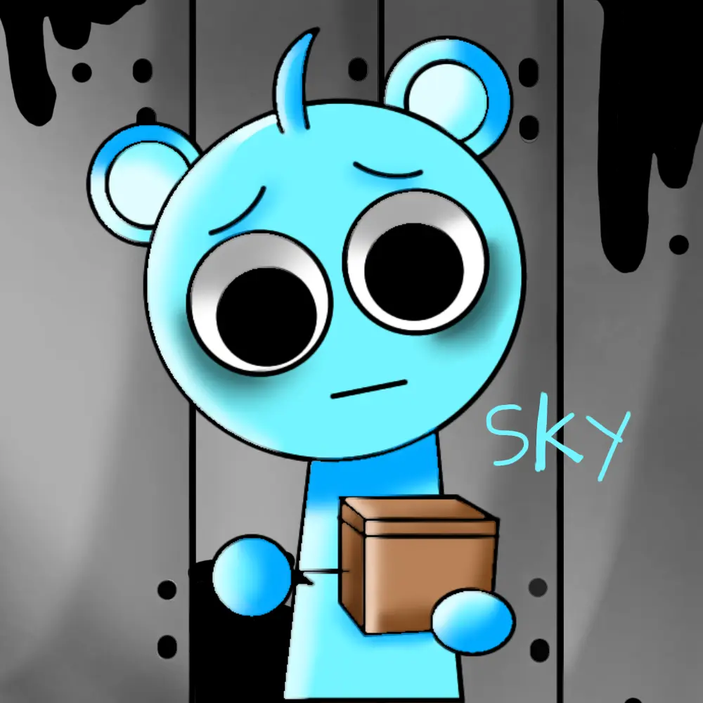 Sprunki-simon의 부패모드(Corruptbox) 스카이