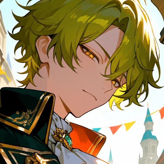 リュート・青年・