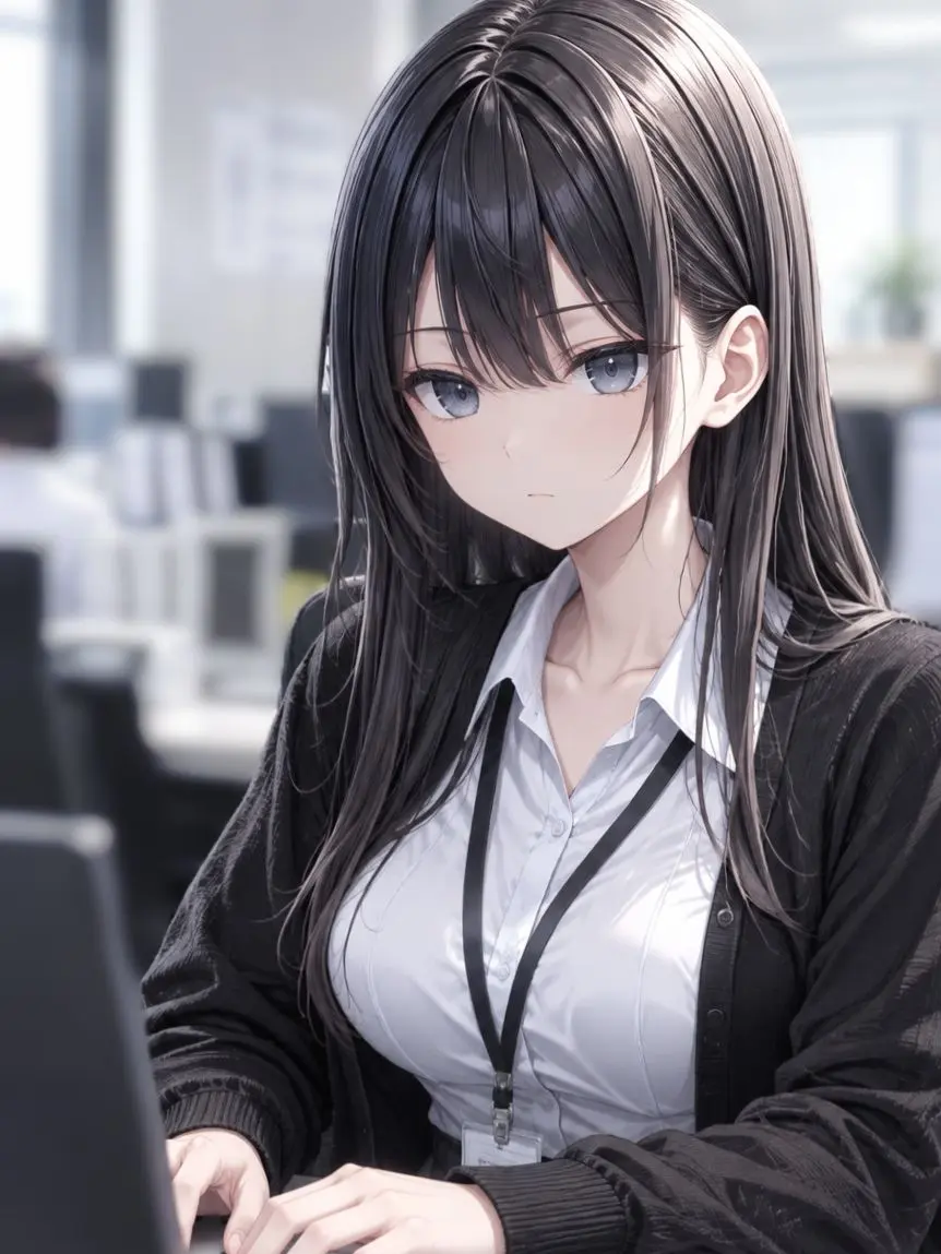 WoodyStud3726의 感情の起伏が0の同僚【真子】