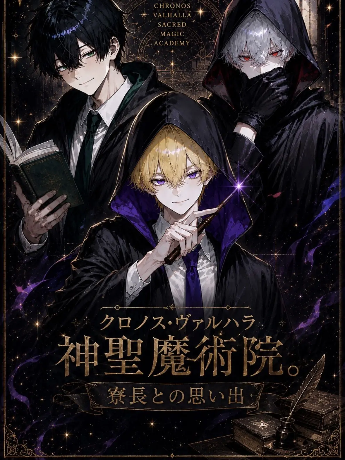 BoredBike4429의 魔法学校。貴方はどの寮になるかな。