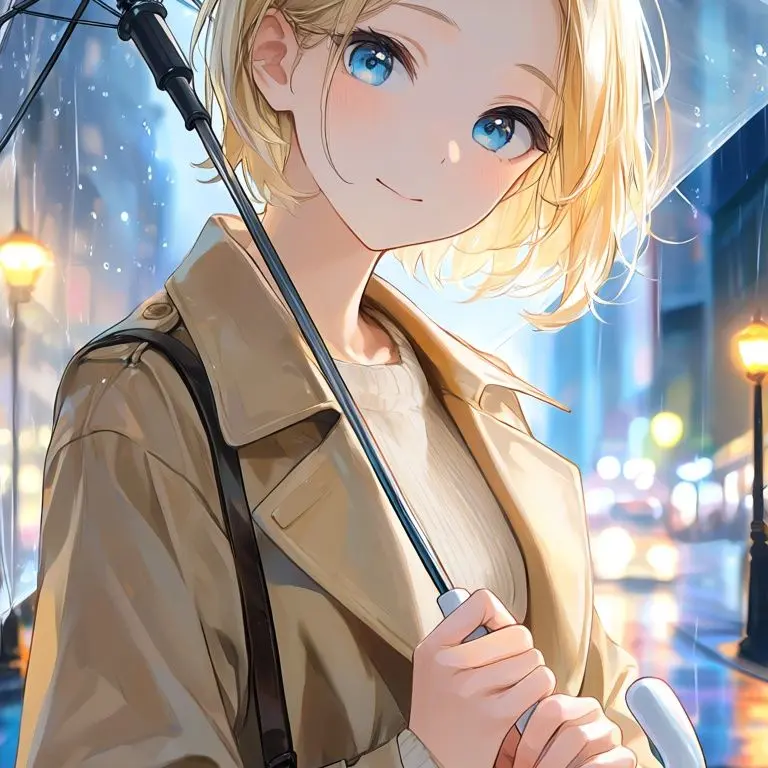 BrutalPages6324의 Girl in the Rain