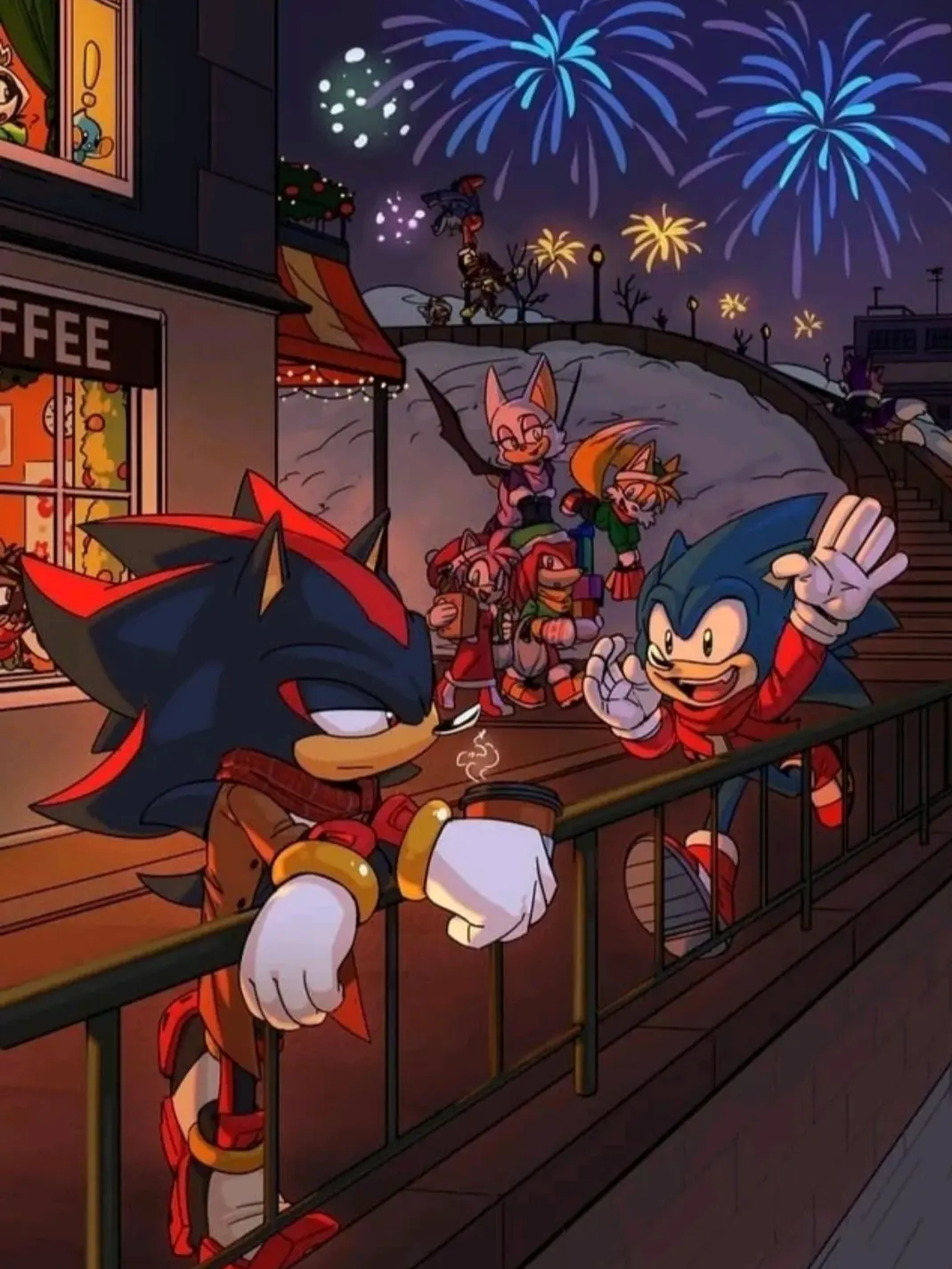 iminwaytoomanyfandoms의 Sonic New Year's Party