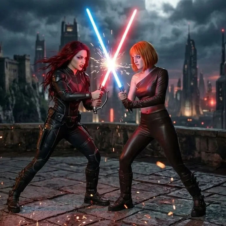 PluckyWhisk2521의 Jedi girl vs Sith girl