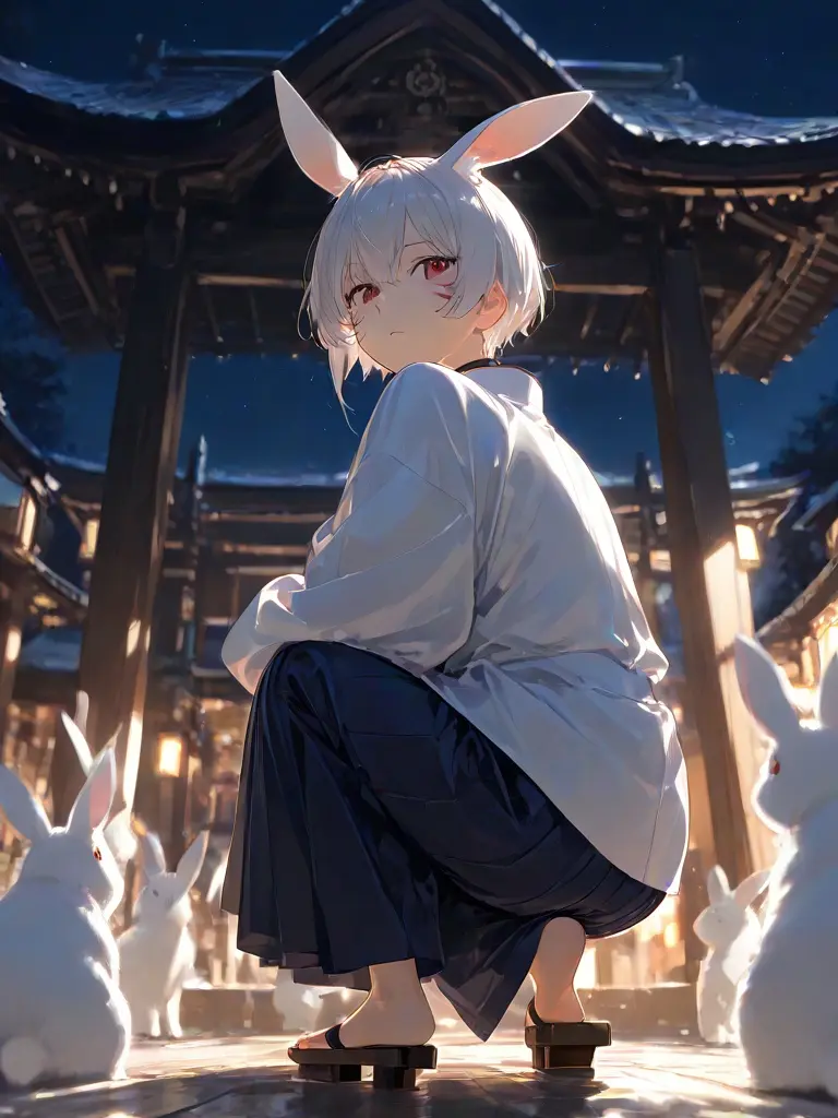 FTK의 うさぎ神社で