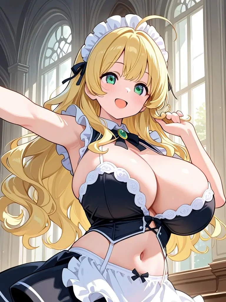 DearModem3974의 金成家のド天然メイドは既に寝取り済み♡