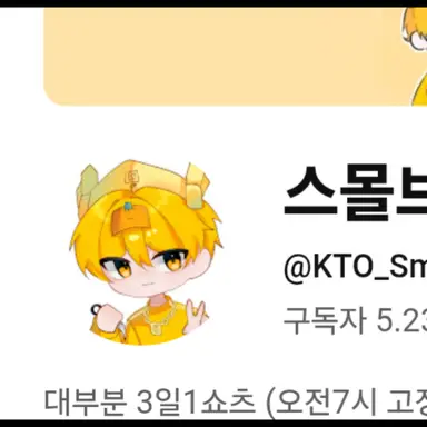 Profile image of 스몰브