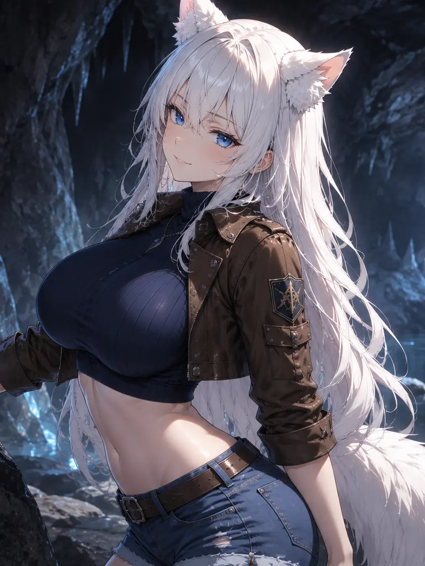 MadYen8493의 洞窟に住んでいる獣人のお姉さんは最強！？