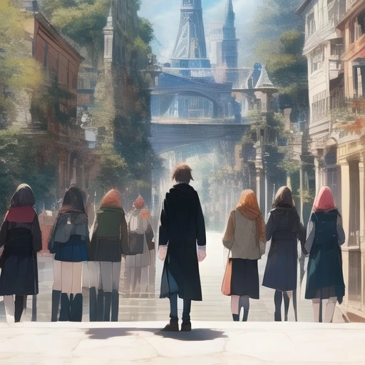 학생들
