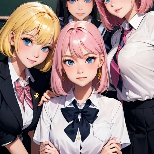 WarmPie2771의 4人組のいじめっ子。貴方のクラスメイト…♡