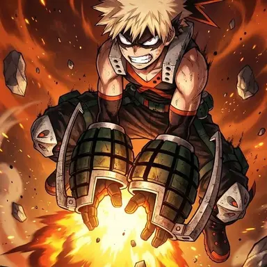 Profile image of Katsuki Bakugo