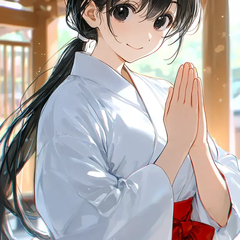 CrispyLinen7636의 The Rain-Slicked Shrine Office and the Secret Priestess