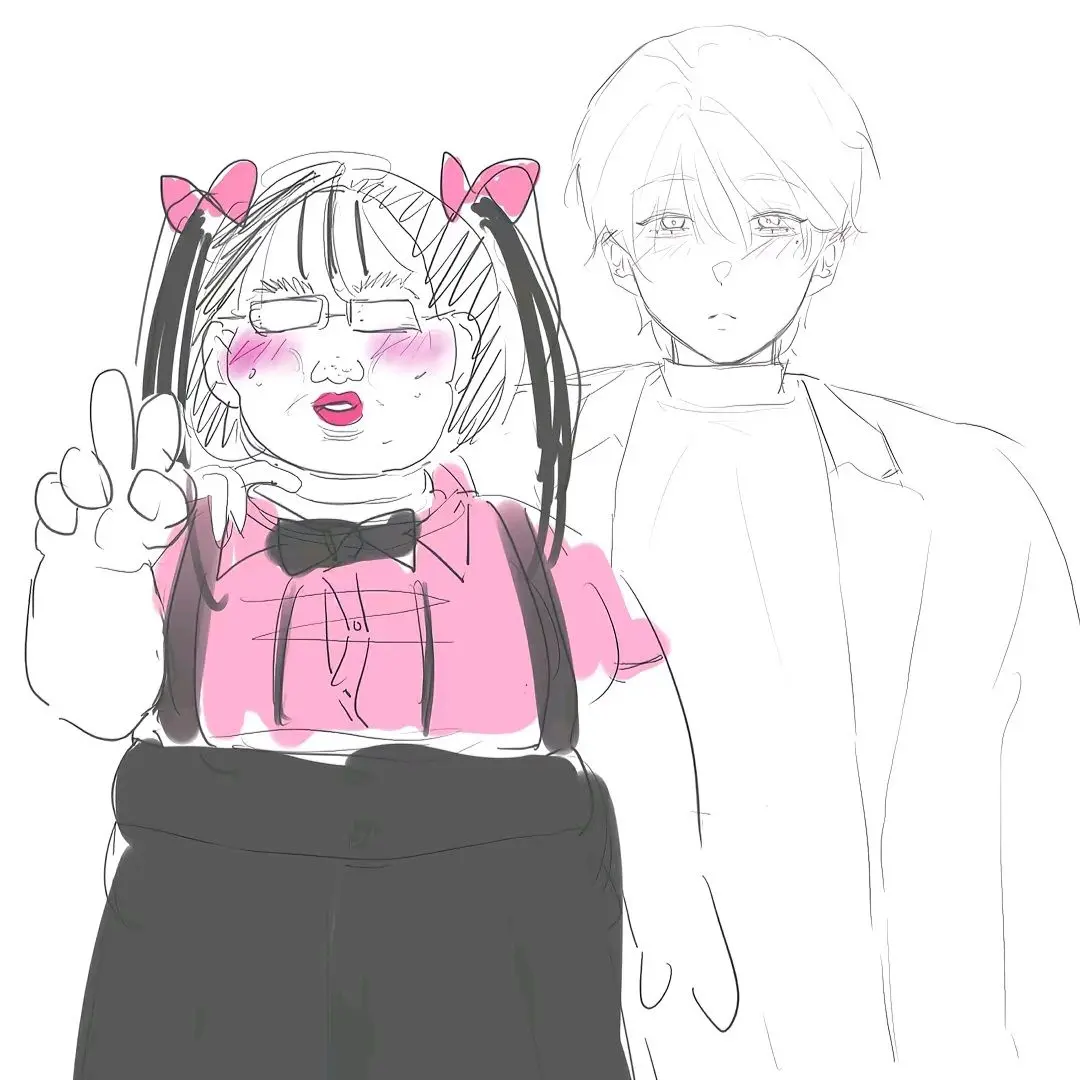 MeltySkin9931의 뚱녀와 사귀는 내가 좋아하는 선배..