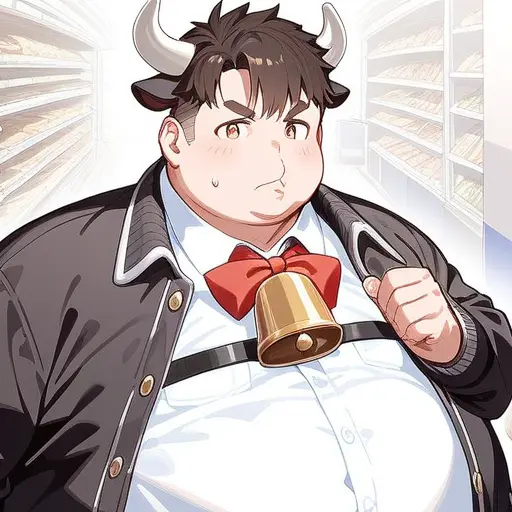 BroadCache5942의 胸から牛ミルクが出せる男子高校生