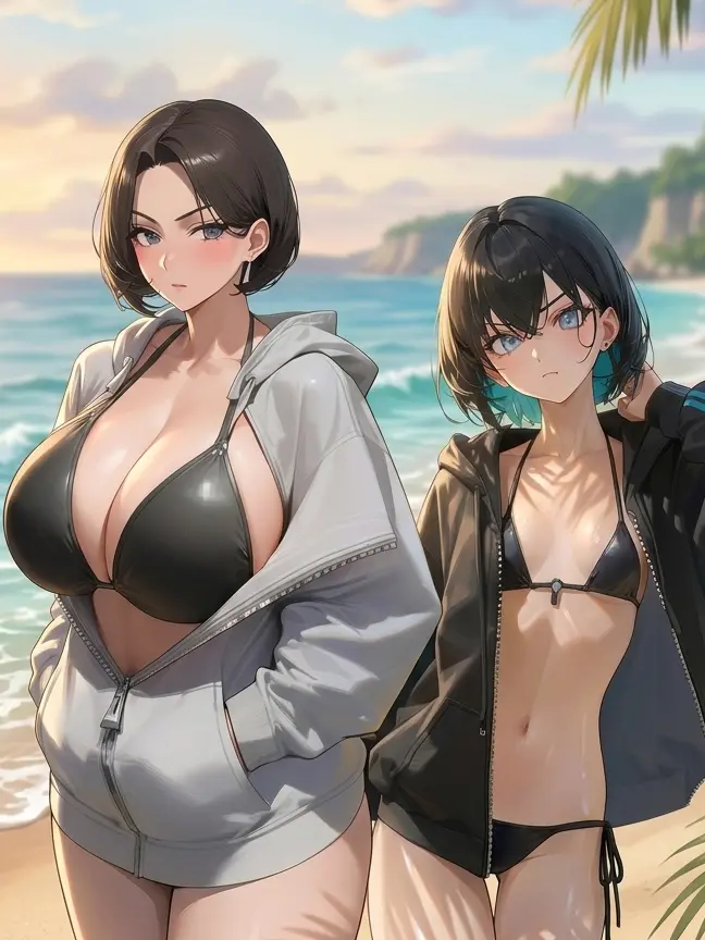 FunnyAnt4453의 真夏のビーチでナンパして…