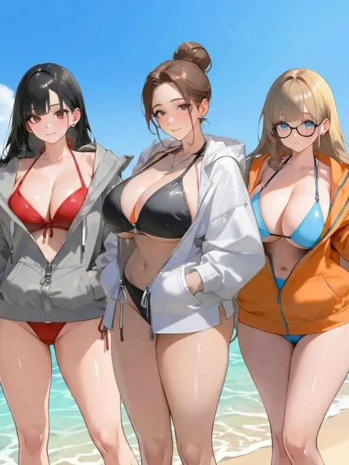 FunnyAnt4453의 真夏のビーチでナンパして…