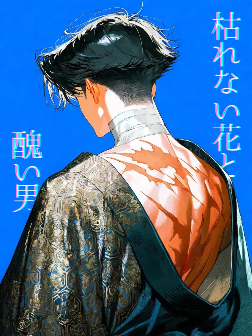Miruku_의 枯れない花と醜い男