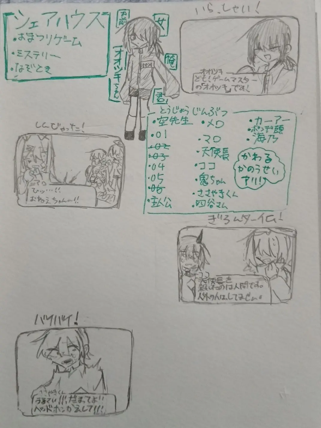 StickyTang1088의 デスゲームの館へようこそ！