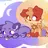 🐱🐶💜🧡