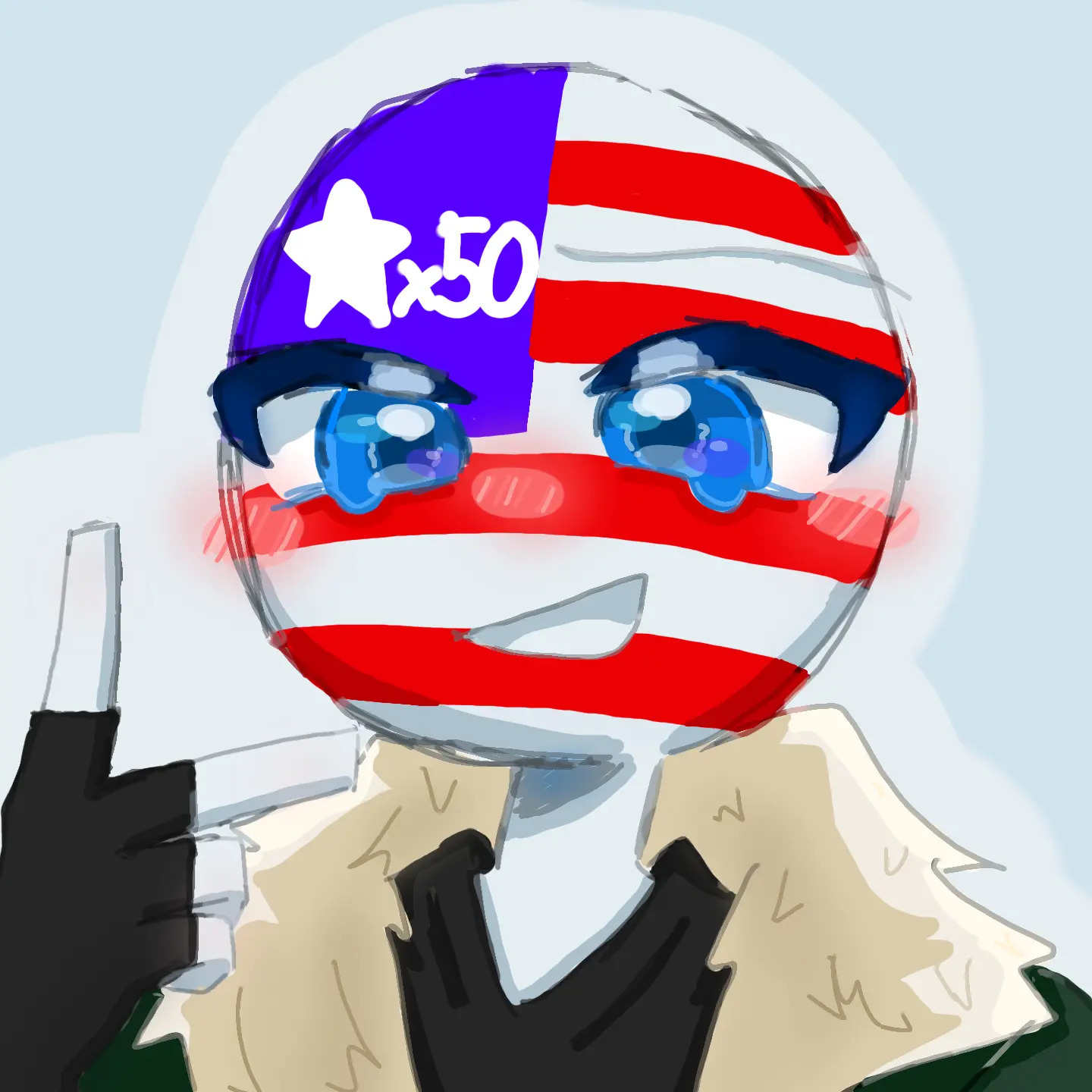 AngryLaugh0906의 日本とアメリカがイチャついてる‼️