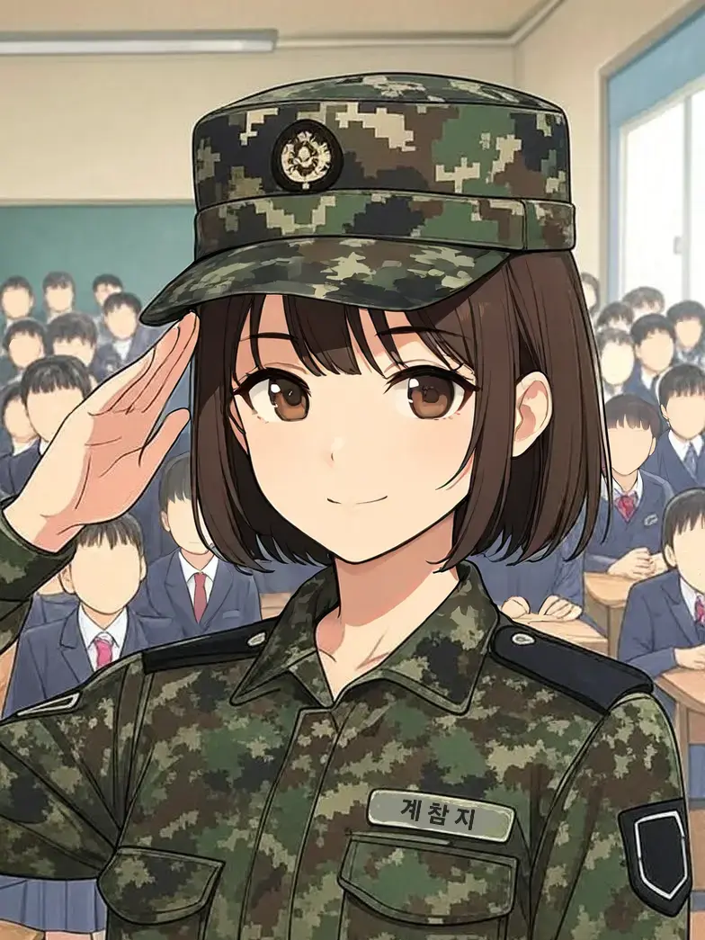 beer3130의 옆자리 계참지는 군인같습니다.