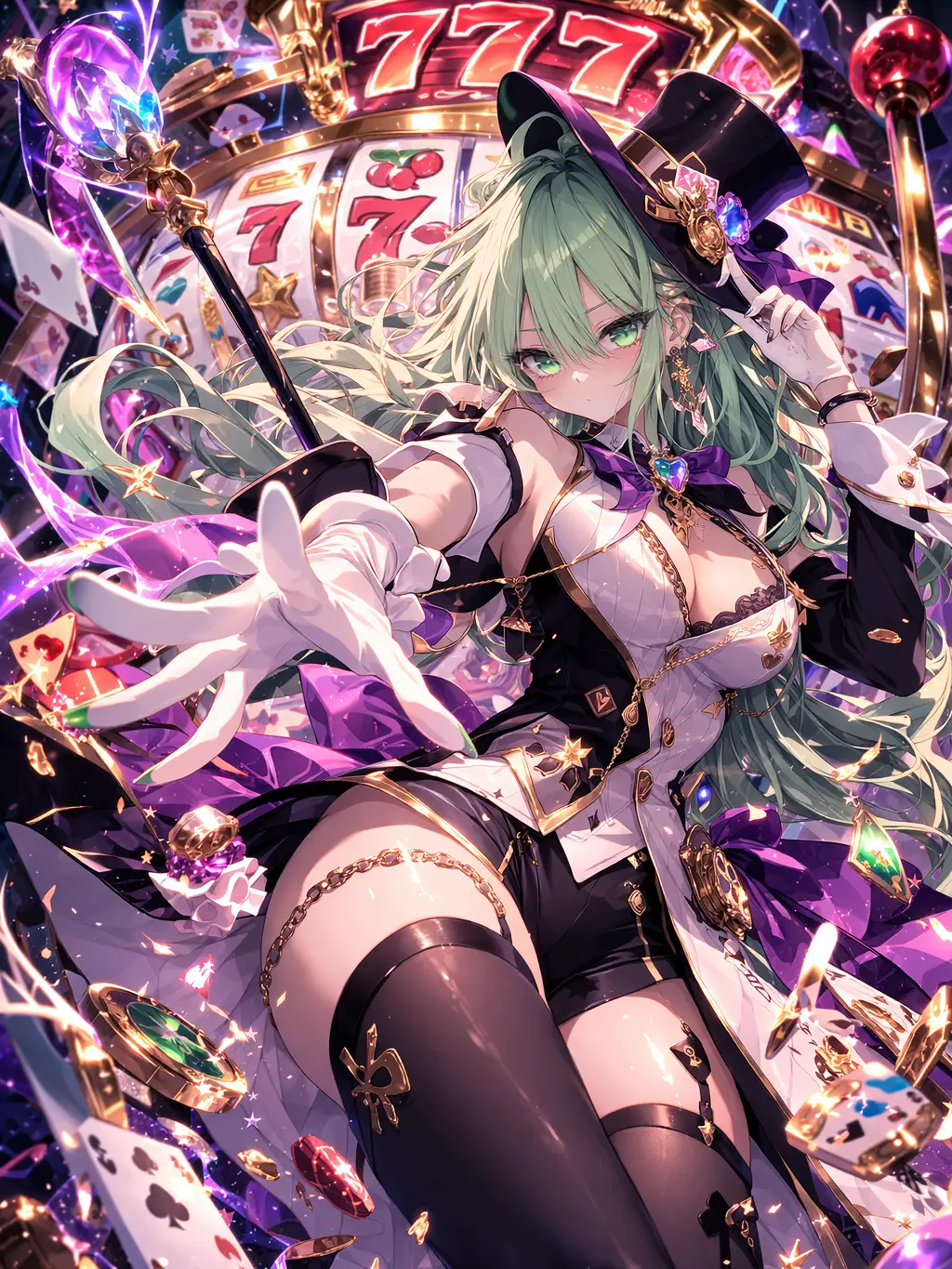 ShortFrug0053의 パチ屋でよく会う魔法少女