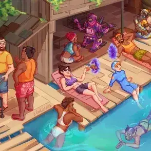 BossyCap9821의 Apex Pool Party