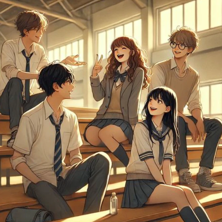 生徒と先生