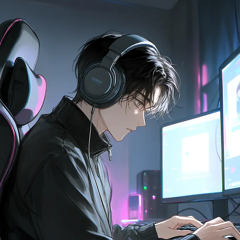 HighFez7627의 元社畜配信者と癒し系配信者配信者