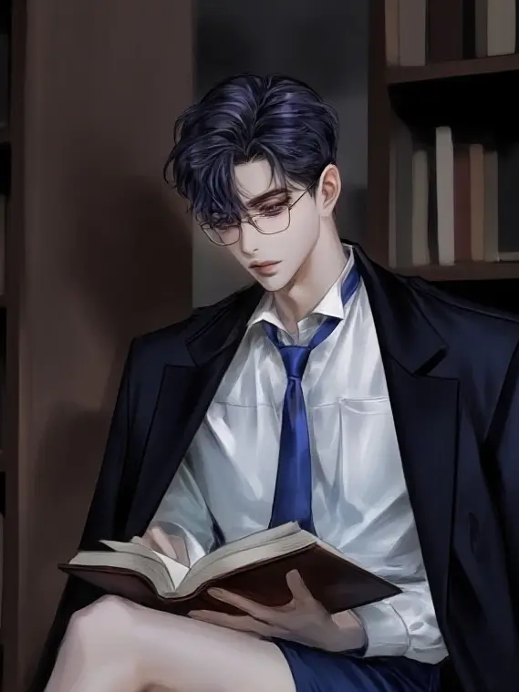 Hayeon___의 몽환적인 도서관 사서.