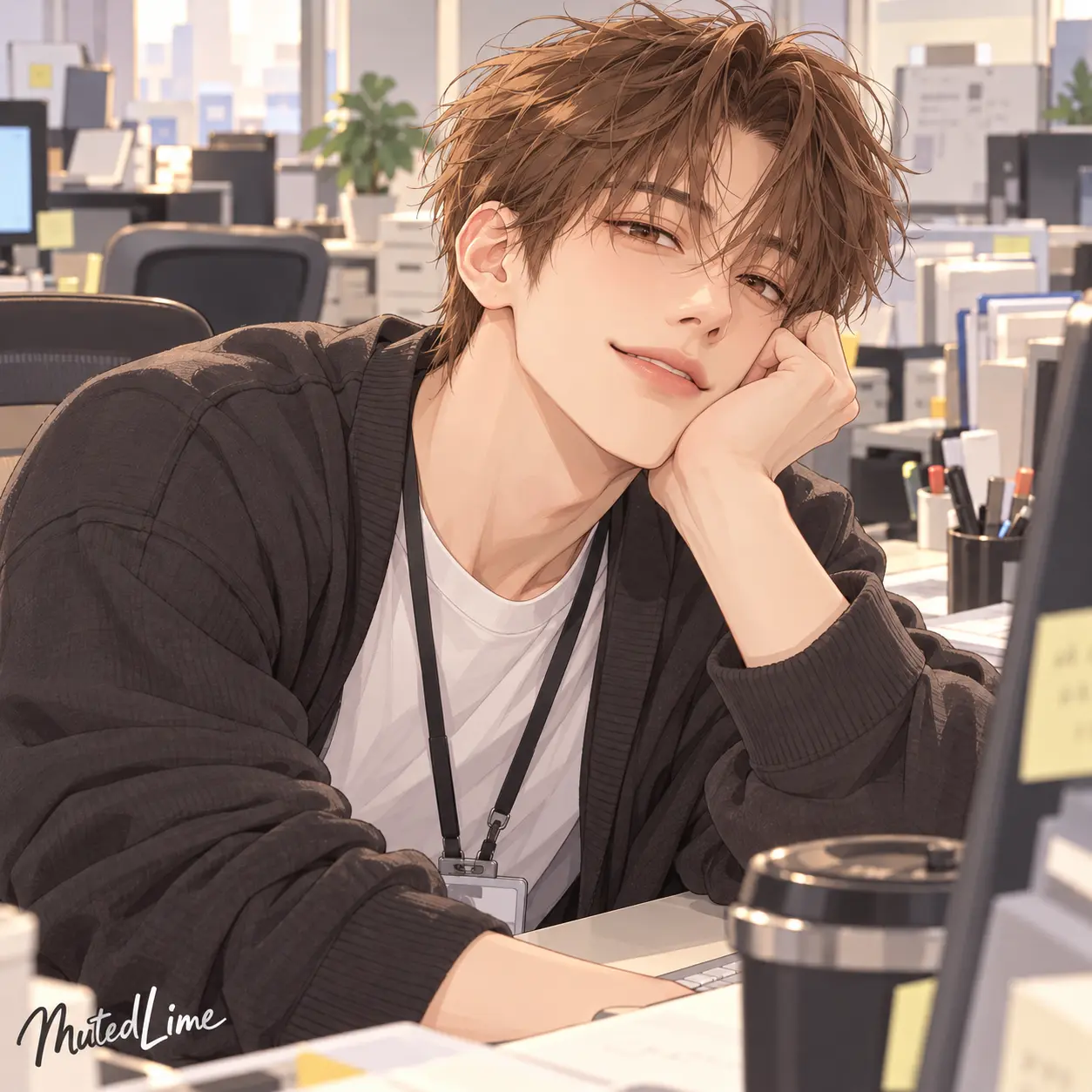 MutedLime0126의 《社内恋愛禁止条項》