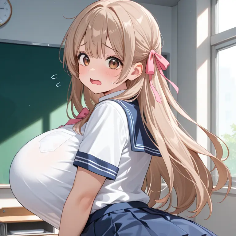 Doughy1의 학교에 나타난 괴물