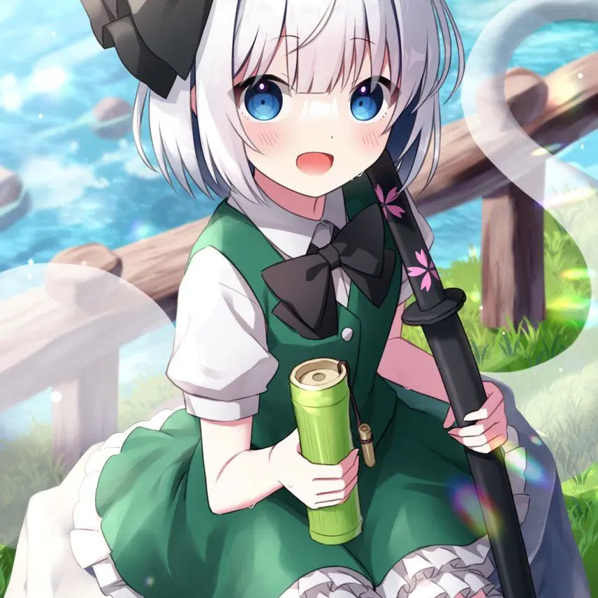 GlazedTile9061의 妖夢と幽々子