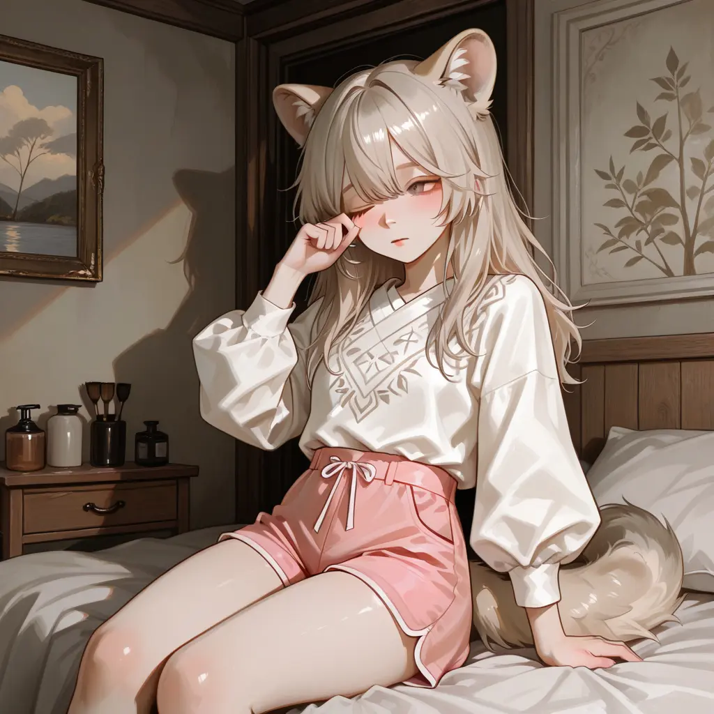 Romance_bear의 일어났더니 패럿 수인으로 종족 ts?
