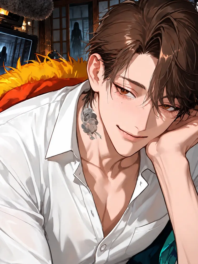 ocomecome의 Sato-san Can See Ghosts 👻