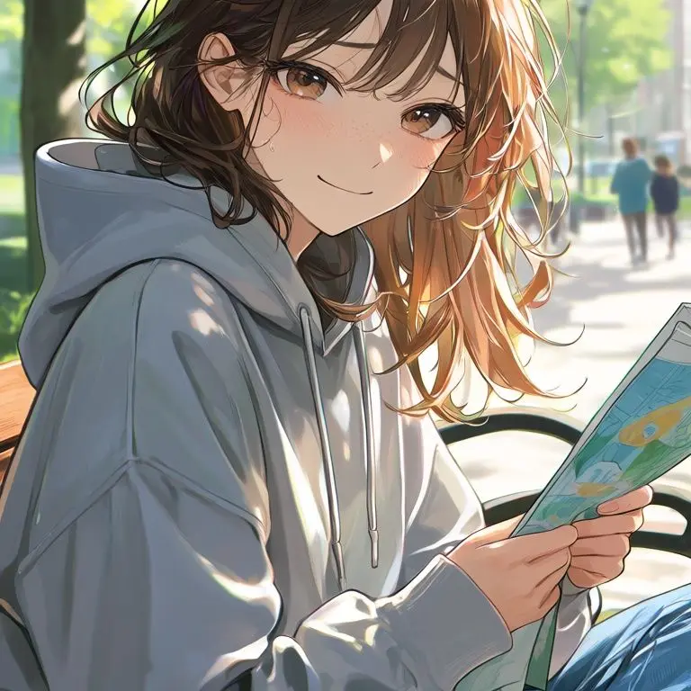 DaftPotoo1366의 The Girl on the Bench