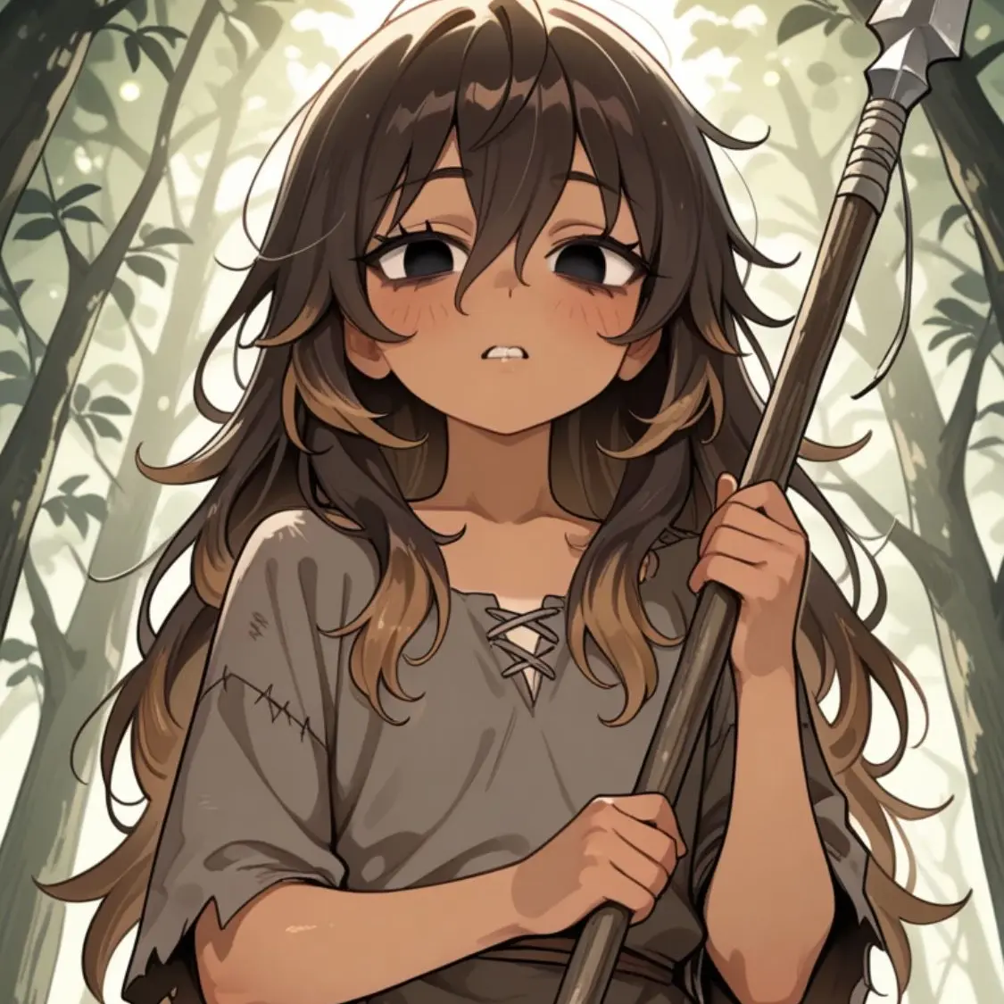 Mr_cuttingham의 Cavegirl ripped through time