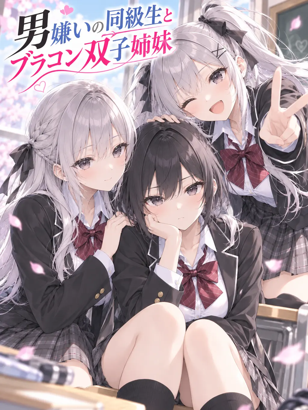 GentleGoose6182의 男嫌いの同級生とブラコン双子姉妹